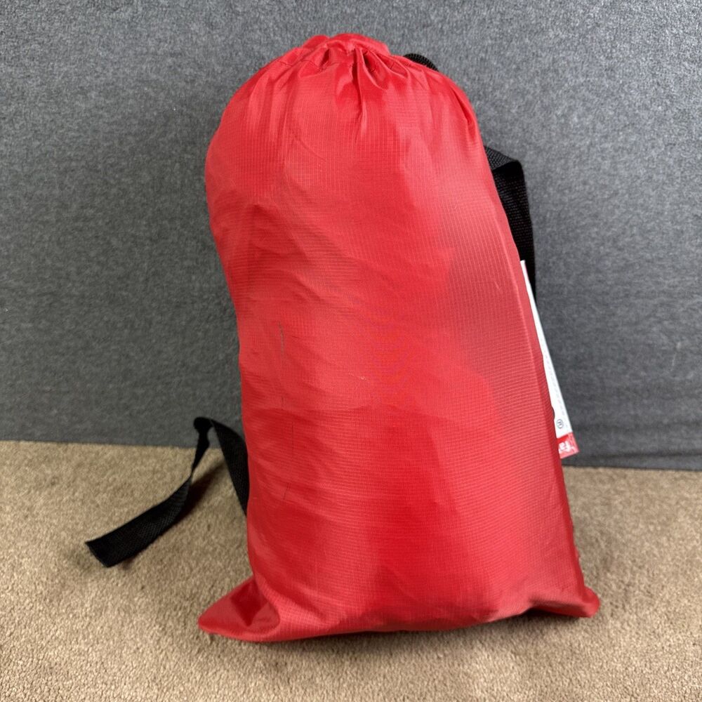 Lamzac Fatboy Self Inflating Air Lounger Chair Red Used - Picture 2 of 3